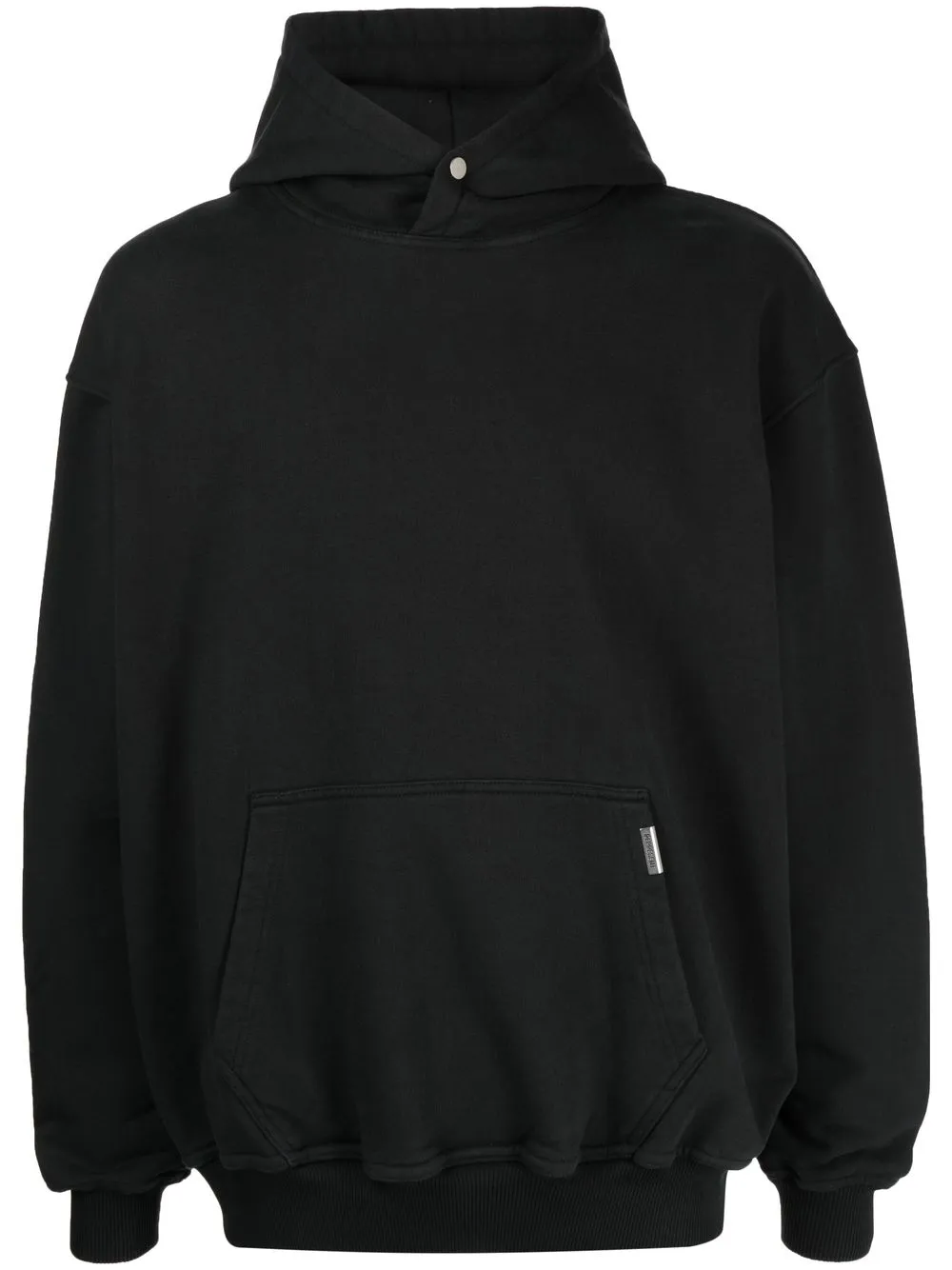 

Represent long-sleeve cotton hoodie - Black