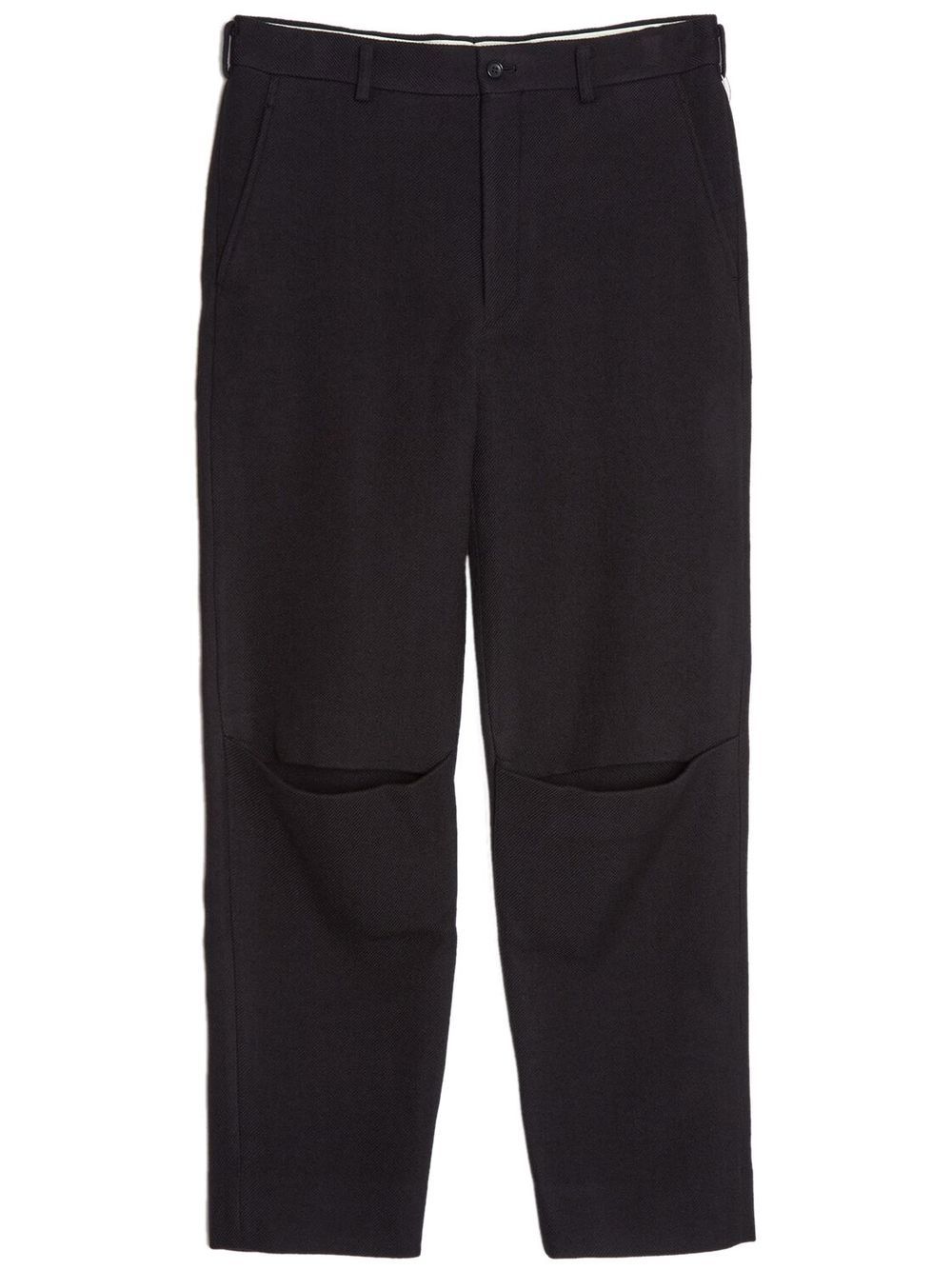 

Comme Des Garçons Homme Plus pantalones con pinzas invertidas - Negro