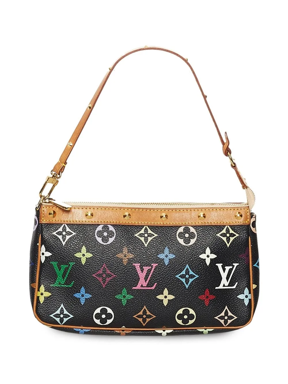 

Louis Vuitton 2003 pre-owned Monogram Multicolore Pochette shoulder bag - Black