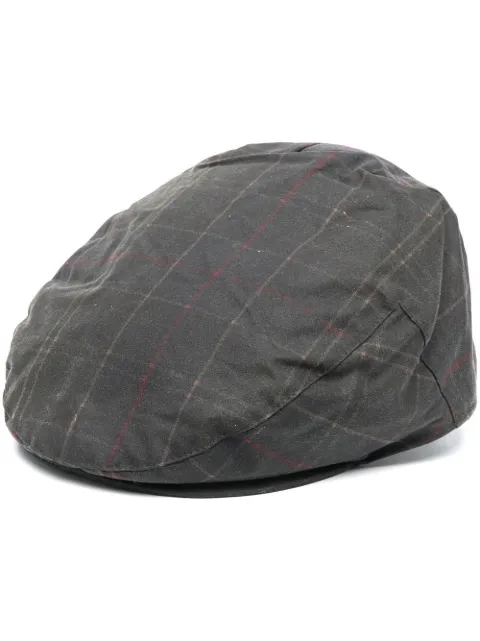 Barbour check-pattern cap