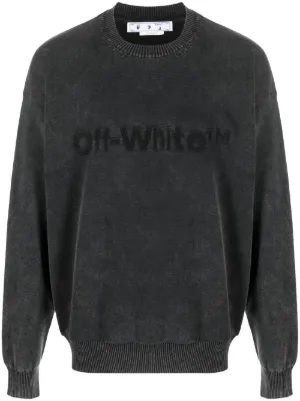 Off white jumper on sale sale