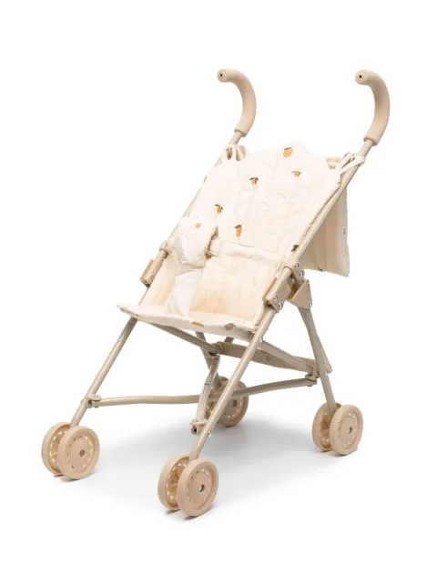 Konges Sløjd lemon-print doll stroller 