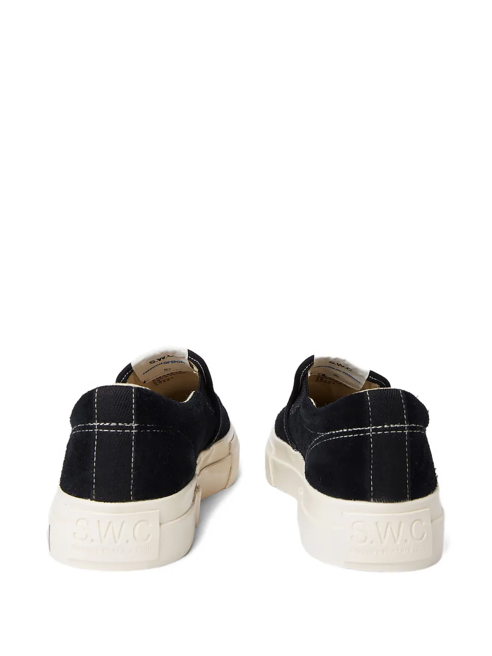 Junya Watanabe MAN suede trainers Black