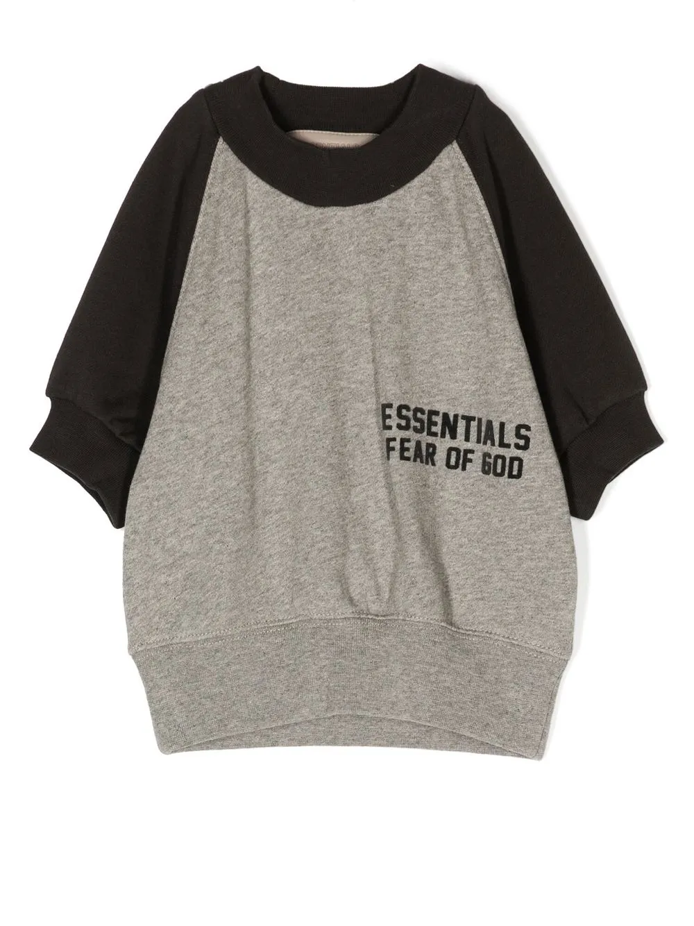 

FEAR OF GOD ESSENTIALS two-tone logo-print sweatshirt - Grey