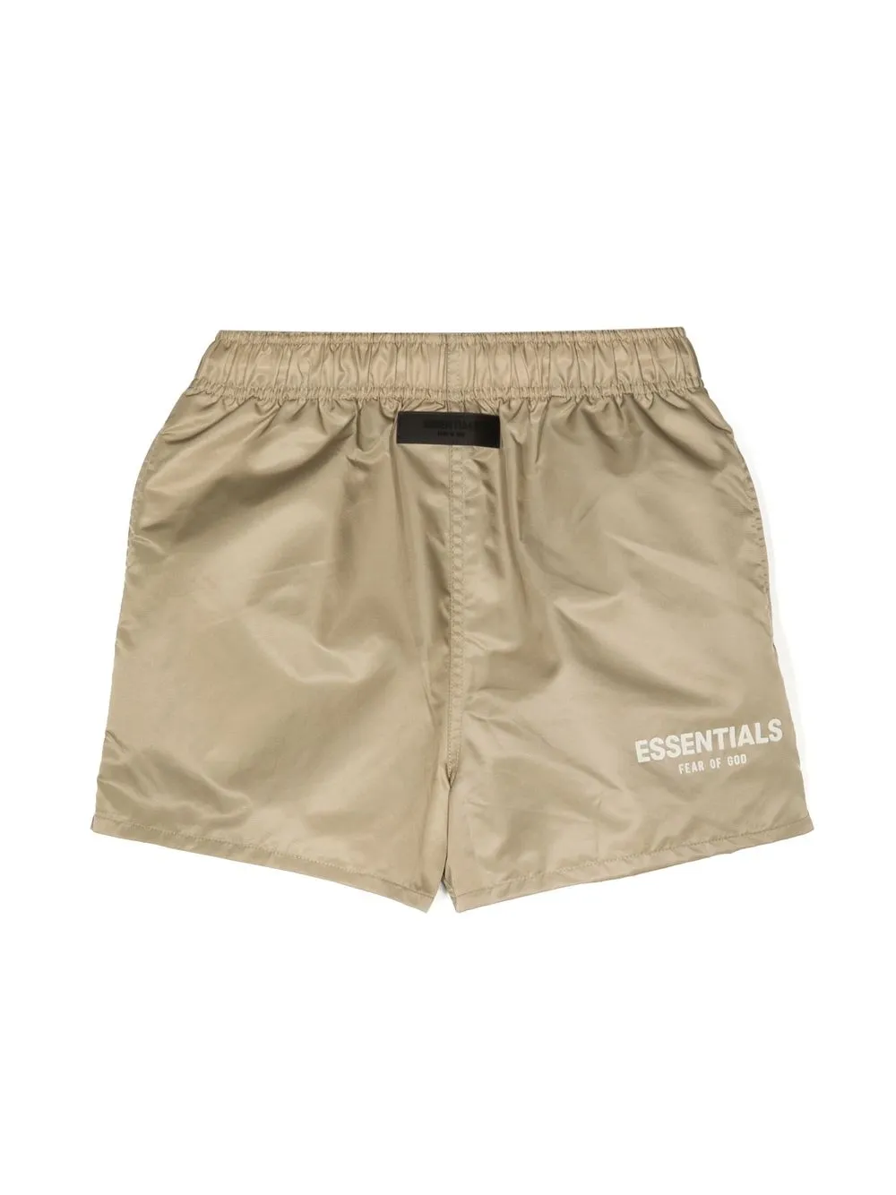 

FEAR OF GOD ESSENTIALS logo print shorts - Brown