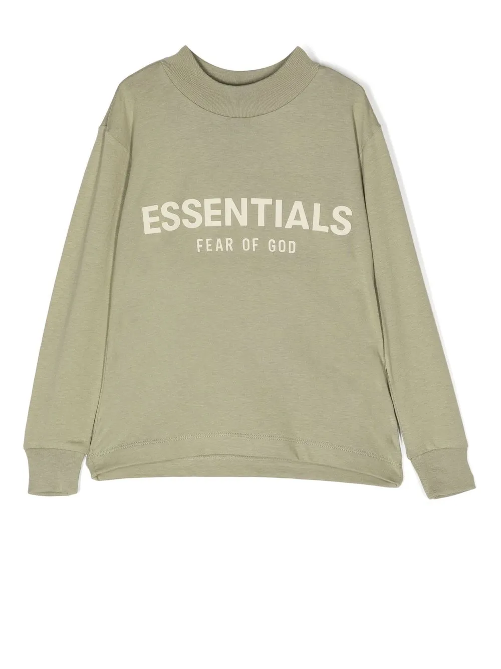 

FEAR OF GOD ESSENTIALS logo-print crew-neck sweatshirt - Green