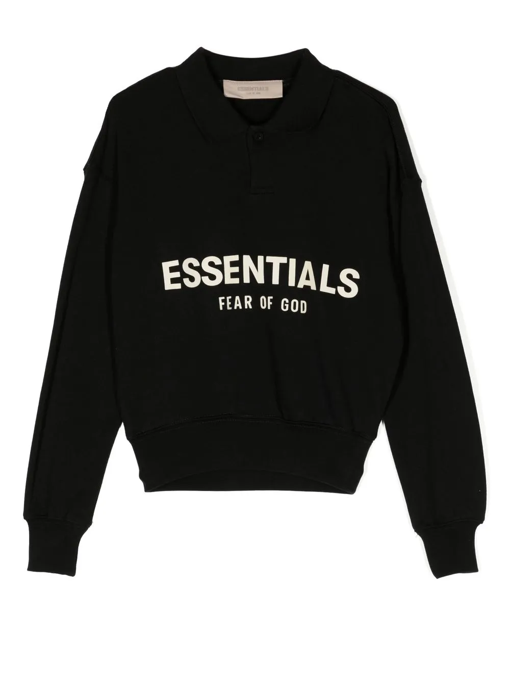 

FEAR OF GOD ESSENTIALS logo-print detail jumper - Black