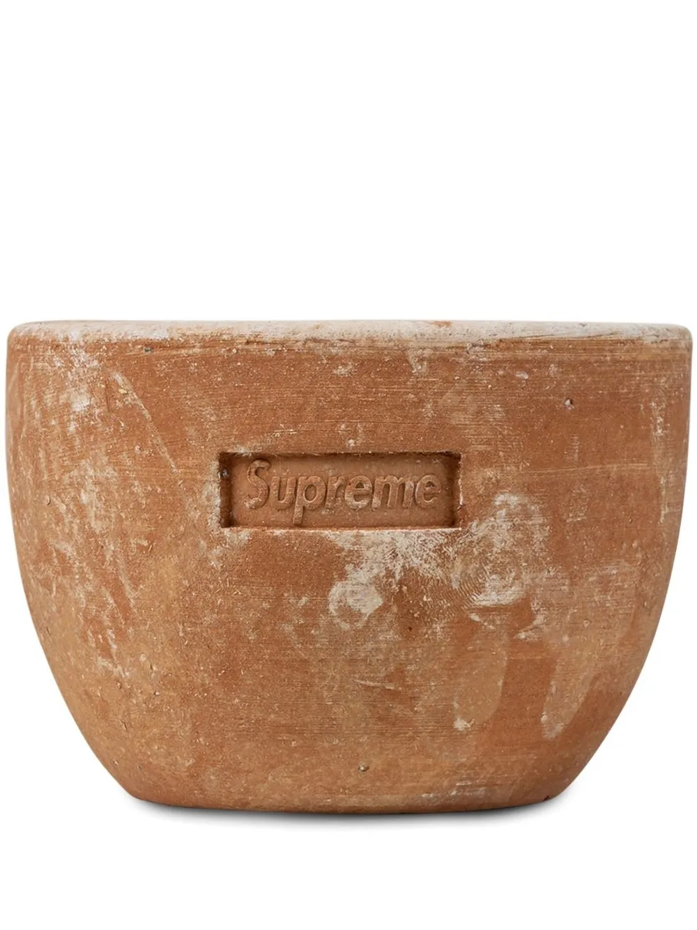 

Supreme x Poggi Ugo small logo-embellished planter - Brown