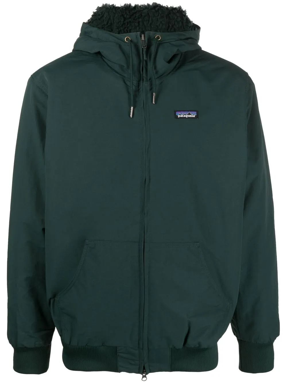 

Patagonia faux-fur lined bomber jacket - Green