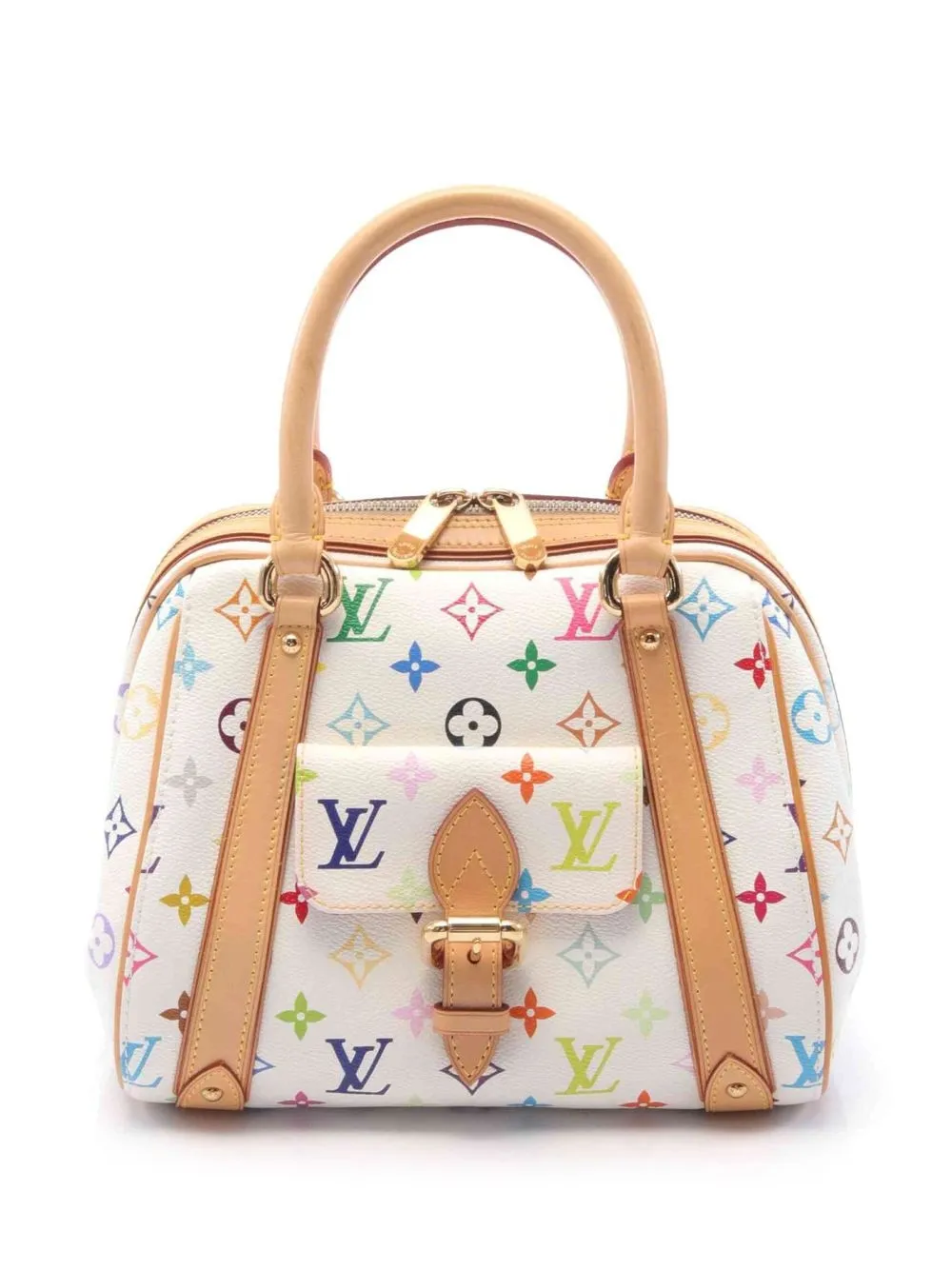 

Louis Vuitton 2006 pre-owned monogram multicolour Priscilla handbag - White