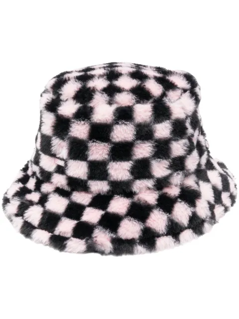 Kangol sombrero con cuadros estampados
