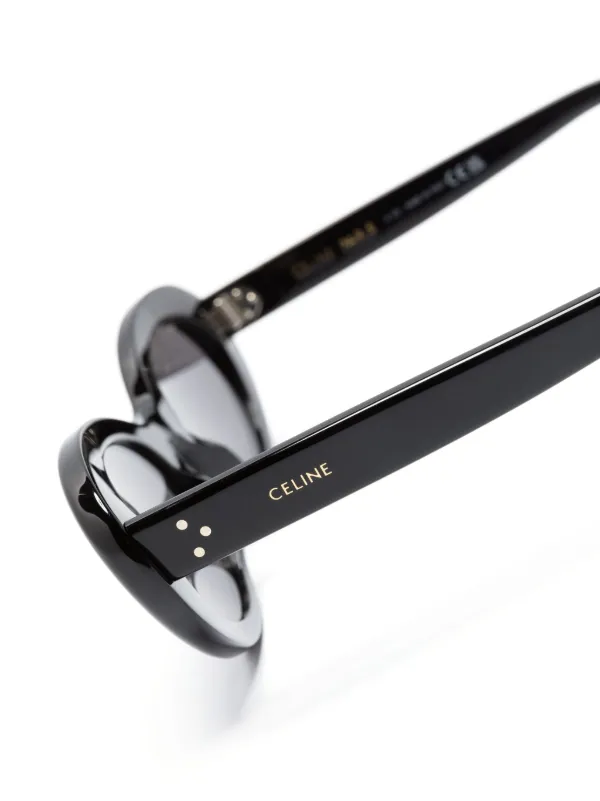 Celine Eyewear オーバルフレーム サングラス - Farfetch