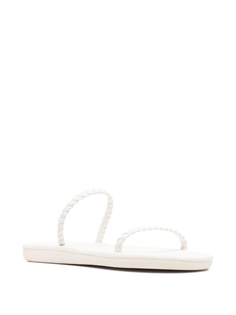 Shop Ancient Greek Sandals Aprilia Braided-straps Sandals In White