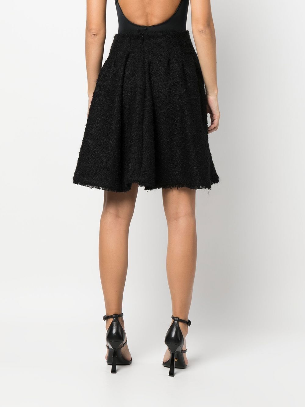 Christian Dior 2010s textured flared skirt Women