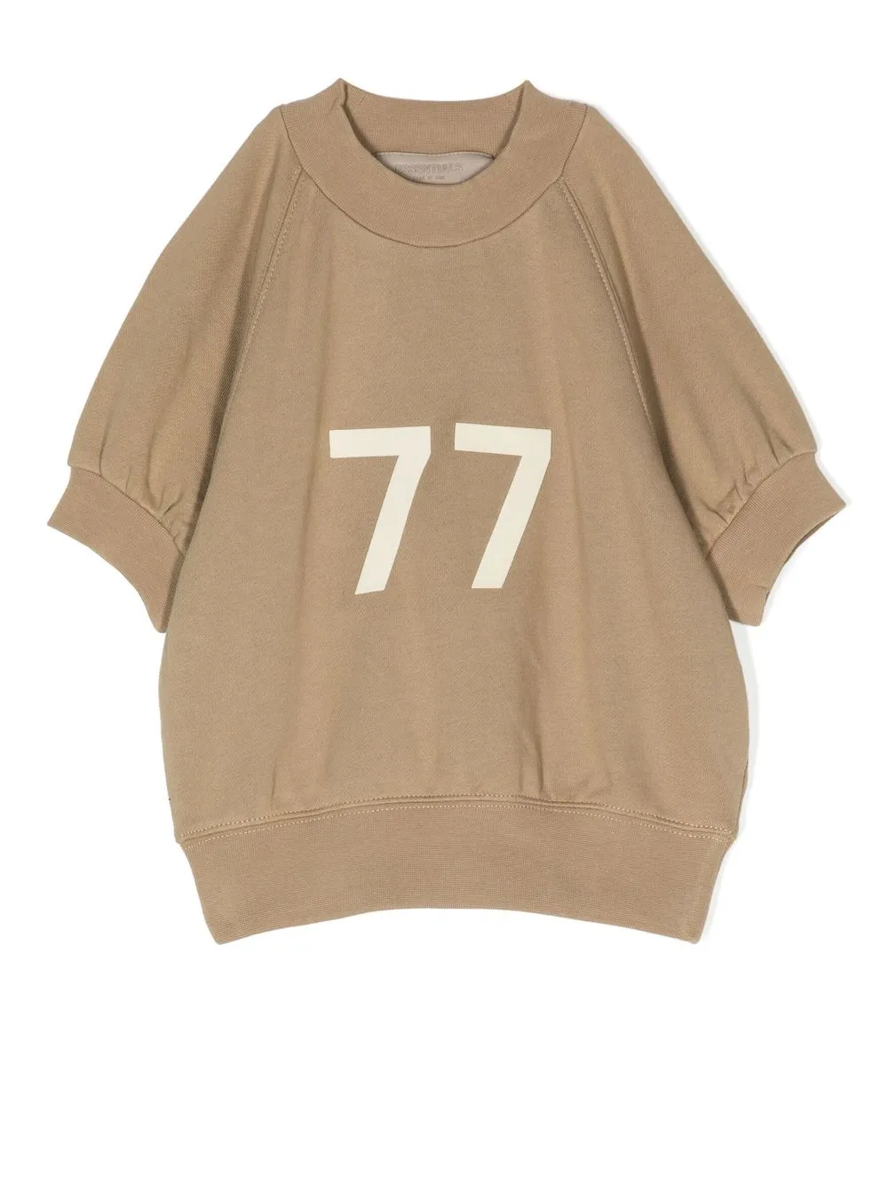 

FEAR OF GOD ESSENTIALS number-print sweatshirt - Brown