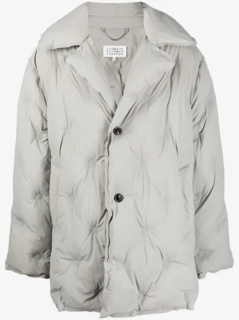 Maison Margiela معطف مبطن بصف أزرار