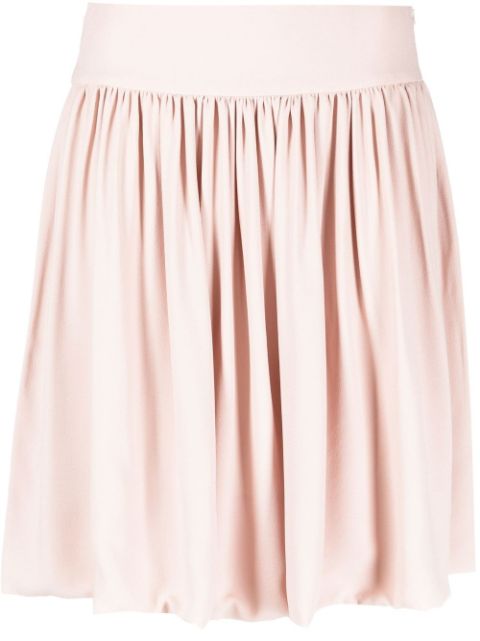 Christian Dior 2010s high-waist gathered skirt Women