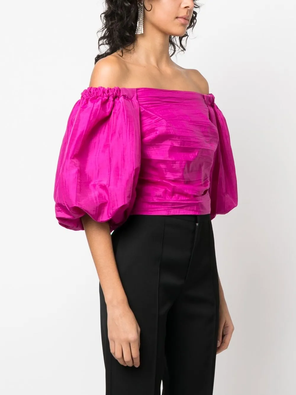 Jonathan simkhai off discount the shoulder top