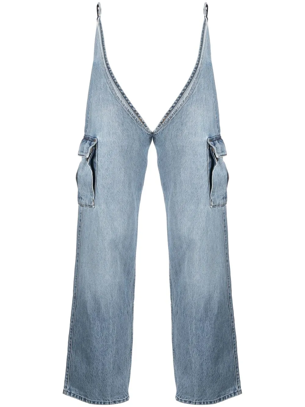 

Tommy Jeans x Martine Rose denim chaps - Blue