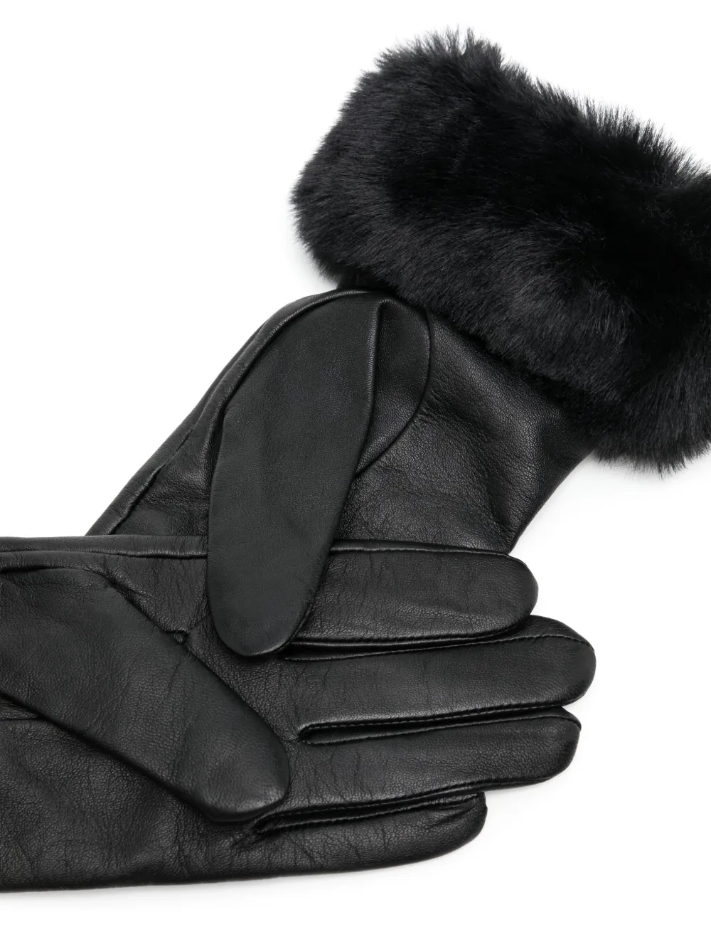DENTS Leren handschoenen - Zwart
