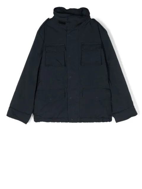 Aspesi Kids impermeable ligero con capucha