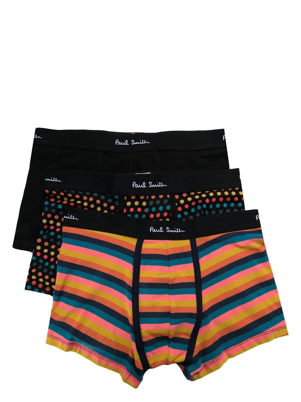 

Paul Smith Artist Stripe three-pack boxers - Multicolour