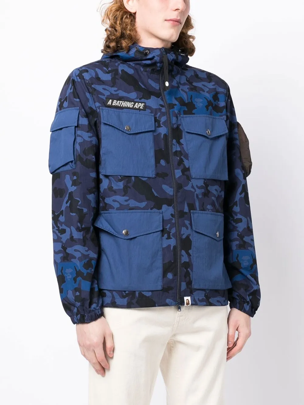 Bape Blue Camo Jacket