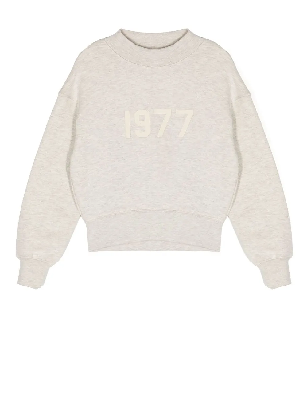 

FEAR OF GOD ESSENTIALS 1977-print knit jumper - Grey