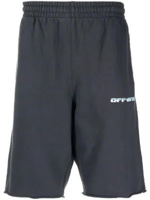 Off-White（オフホワイト）メンズ スウェットハーフパンツ - FARFETCH