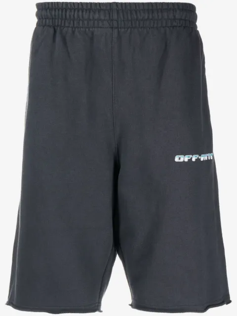 Off-White Arrows logo-print shorts