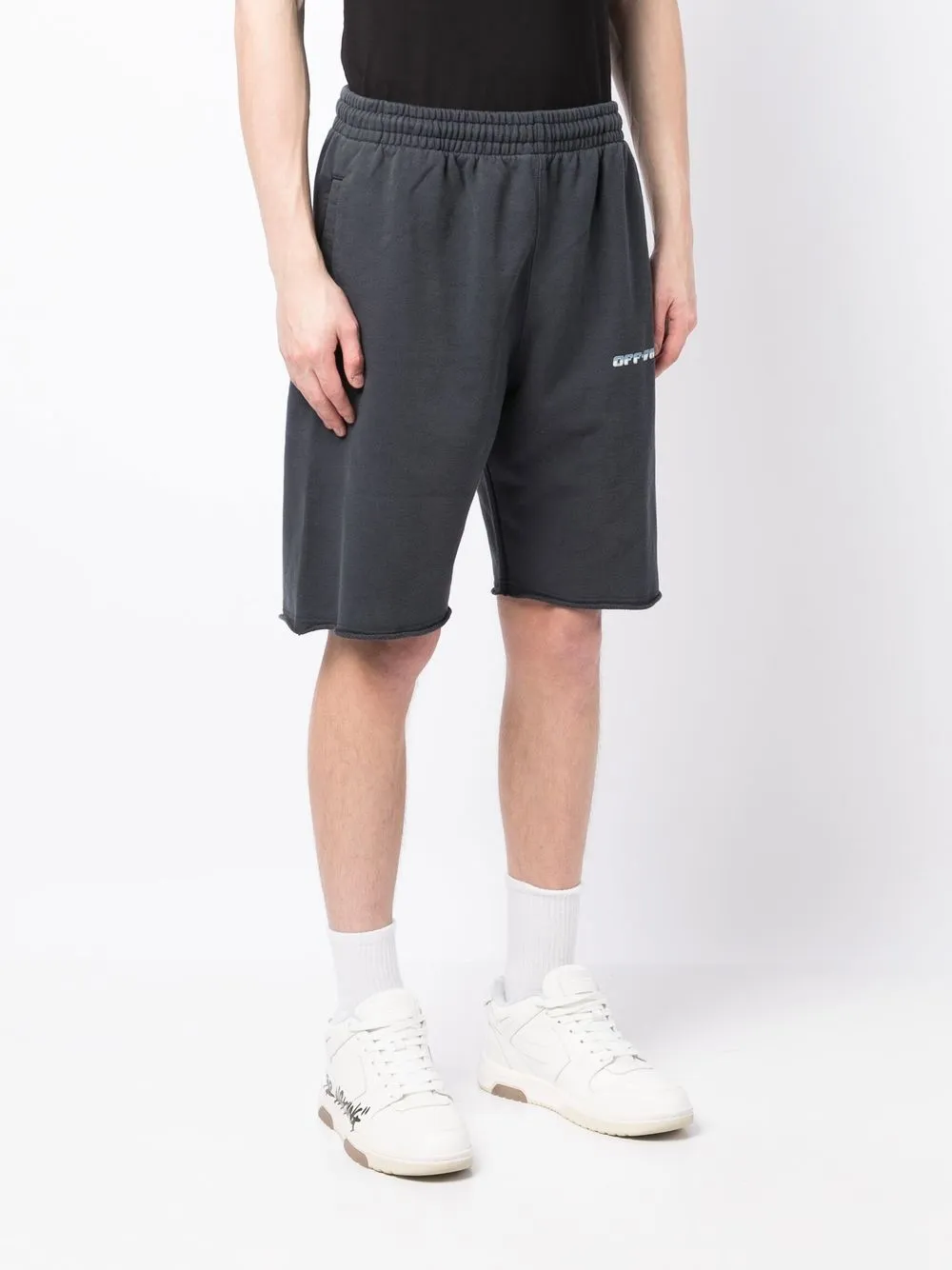 I'm No Angel Shorts Off White