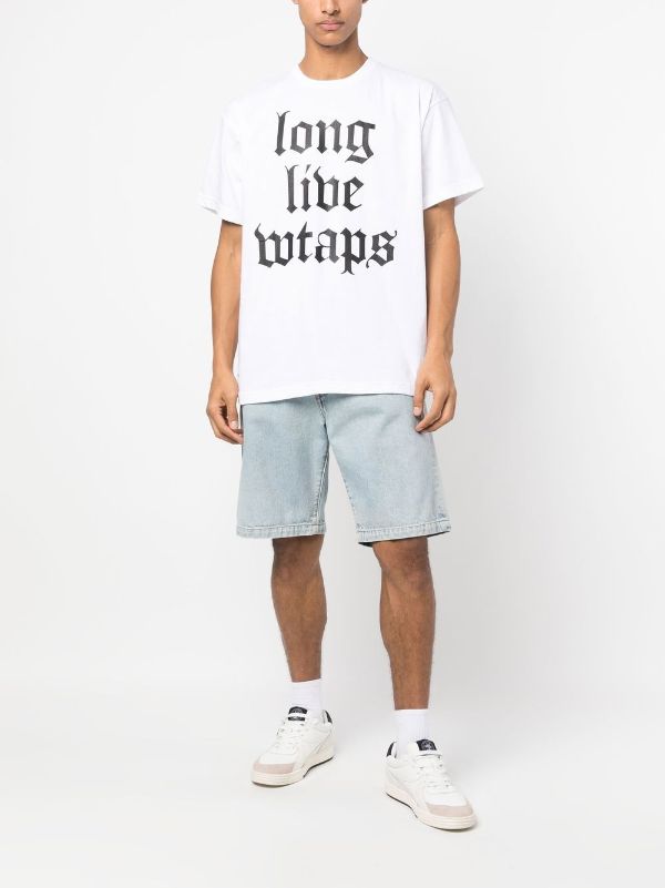 WTAPS Cotton graphic-print T-shirt - Farfetch