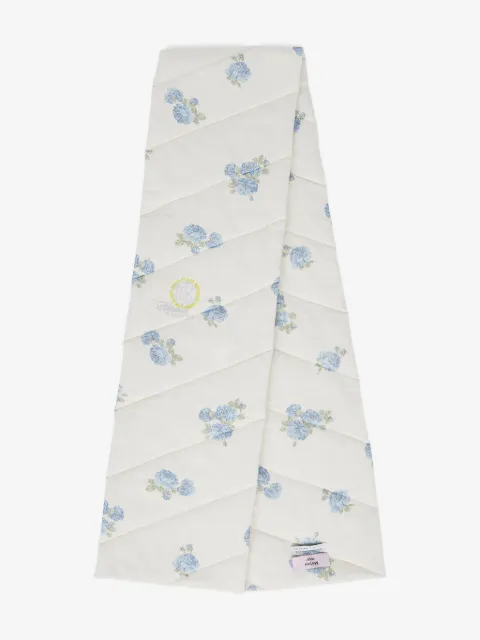 Martine Rose mascada con estampado floral