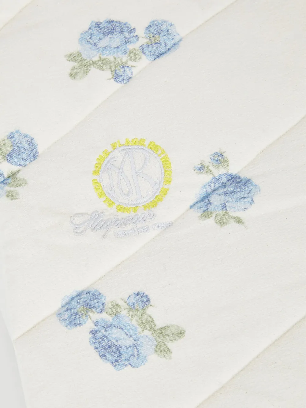 Martine Rose Sjaal met bloemenprint Wit