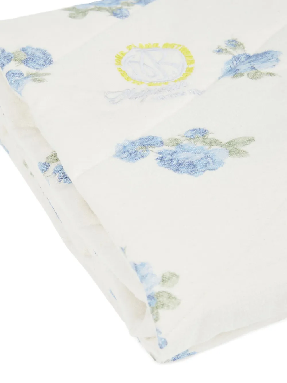 Martine Rose Sjaal met bloemenprint Wit