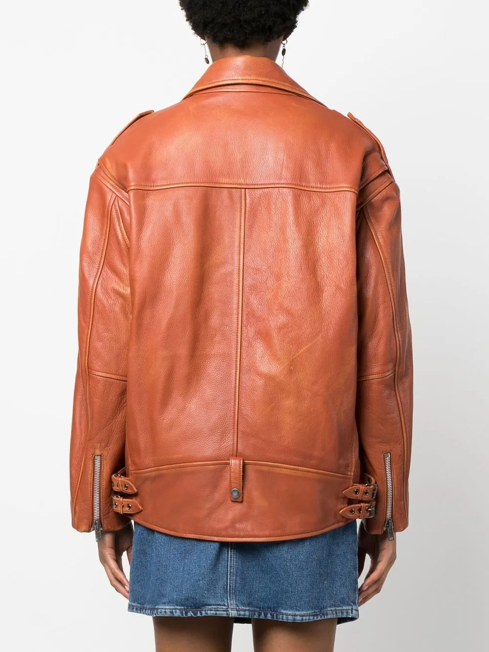 ISABEL MARANT 皮质机车夹克