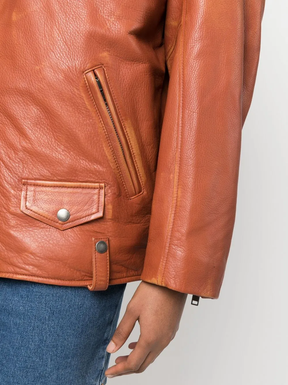 ISABEL MARANT 皮质机车夹克