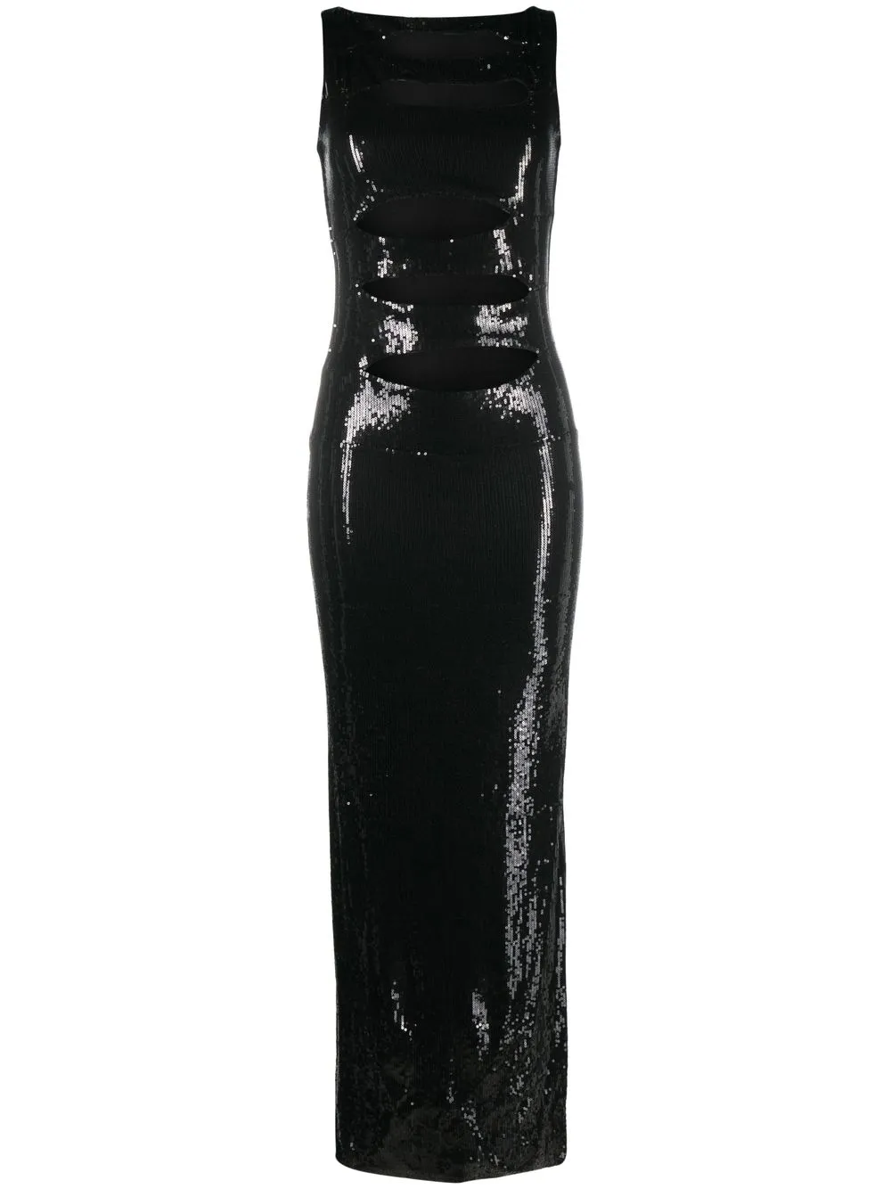 

Loulou x Rue Ra cut-out sequin dress - Black