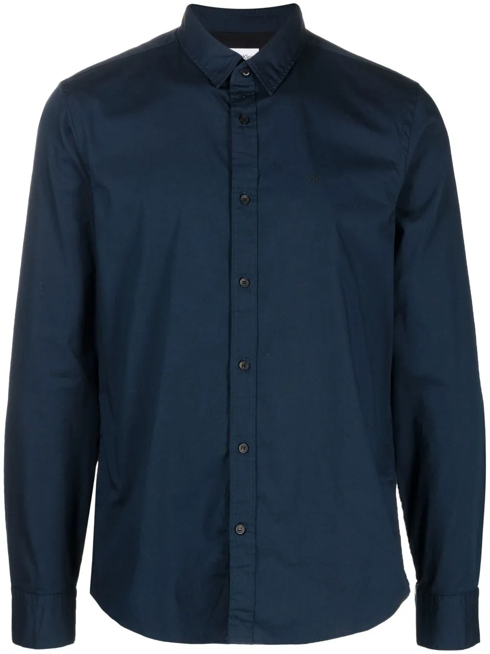 

Calvin Klein classic long sleeved cotton shirt - Blue