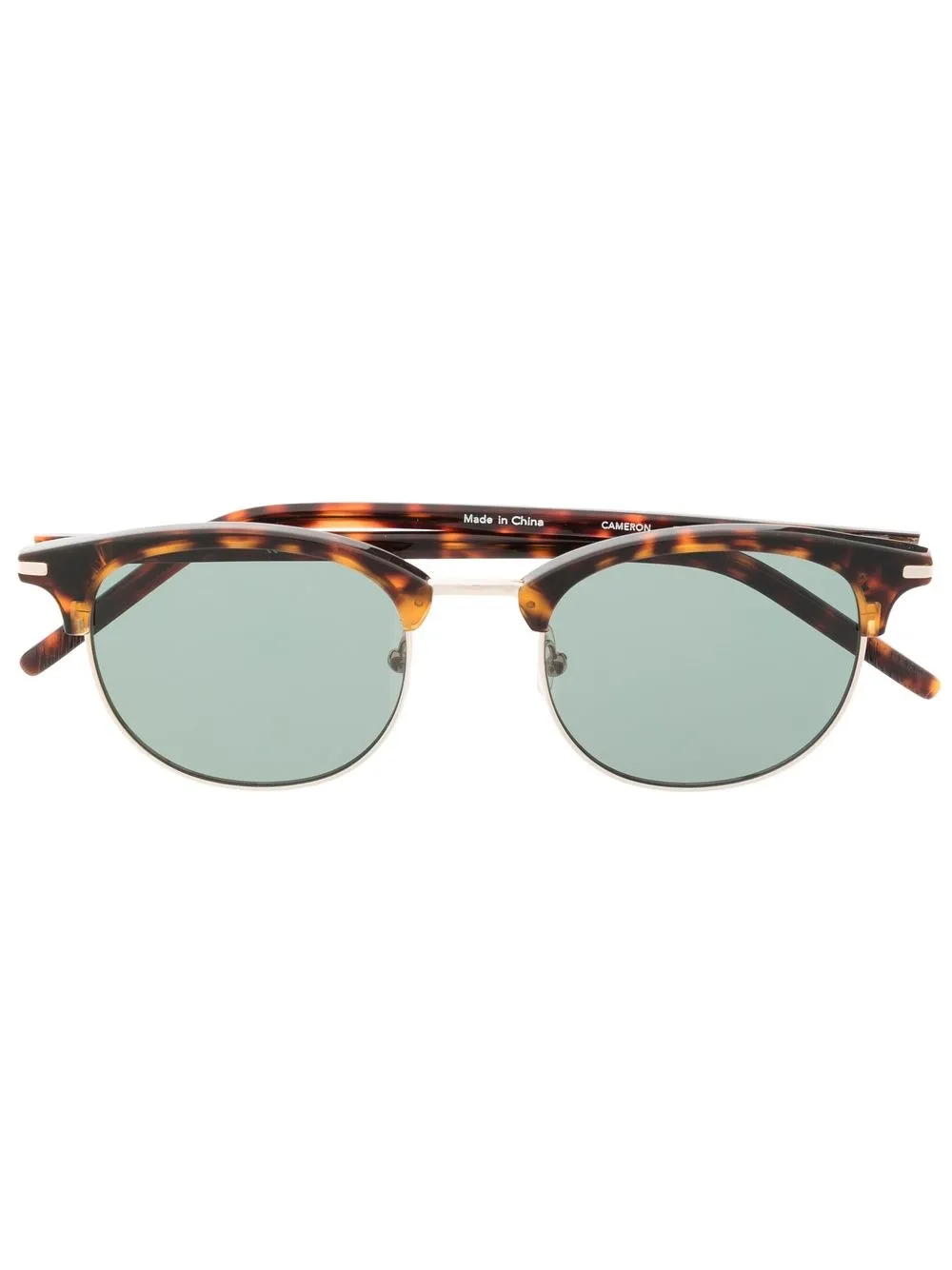 

PAIGE Clubmaster frame sunglasses - Brown