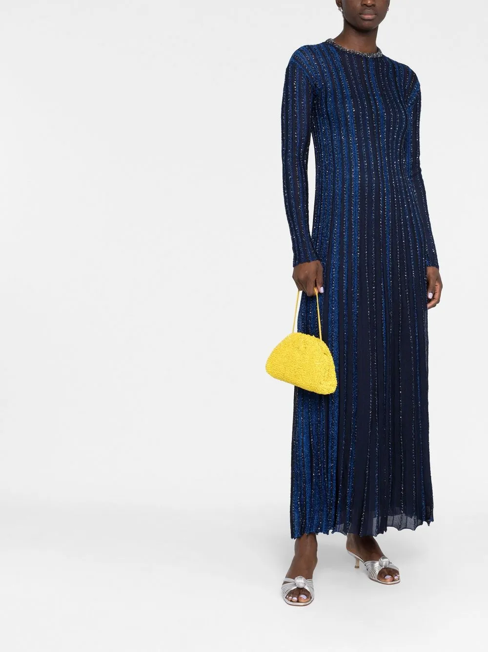 Image 2 of Missoni pleated sequined midi dress