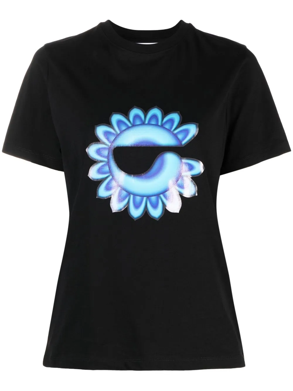 

Coperni Chakra logo-print T-shirt - Black