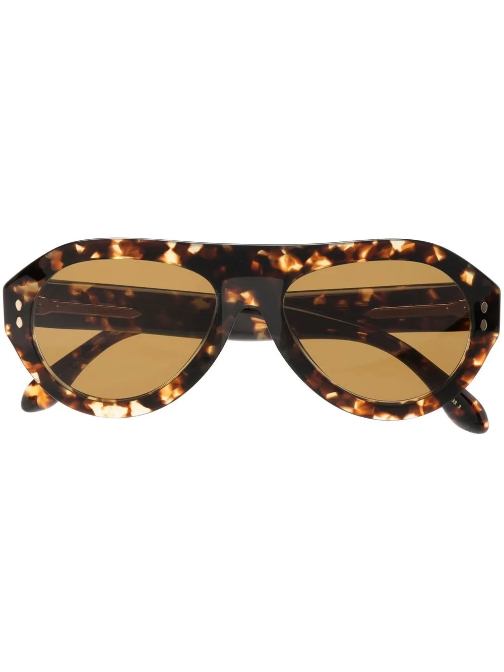 

Isabel Marant Eyewear lentes de sol con armazón redonda - Marrón