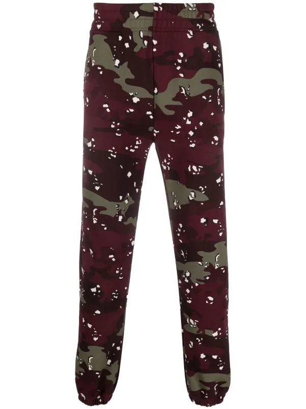 Maison Kitsuné camouflage-print Cotton Joggers - Farfetch