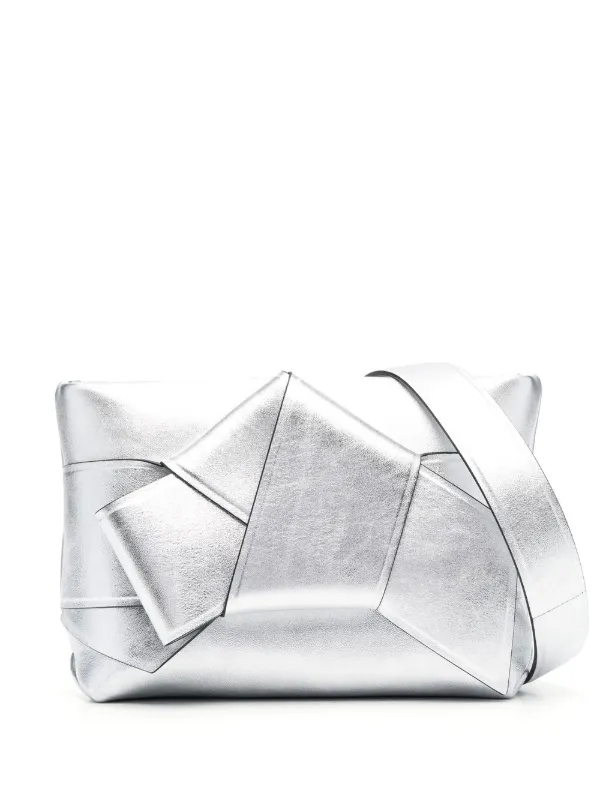 Acne Studios knot detail Shoulder Bag Farfetch