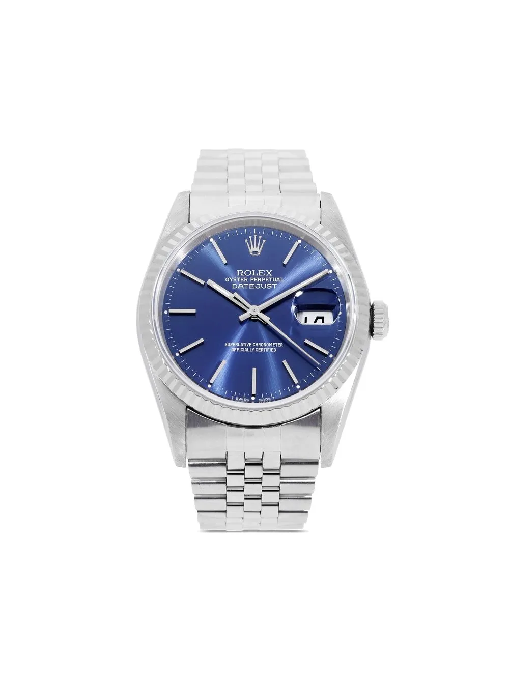 

Rolex 1995 pre-owned Datejust 36mm - Blue