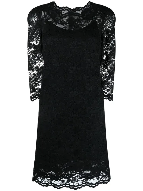 Ermanno Scervino robe mi-longue en dentelle