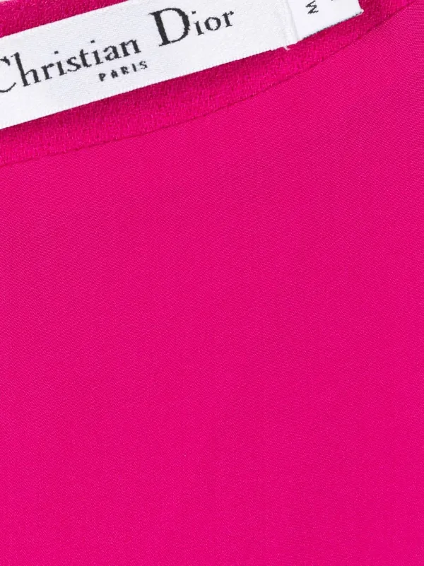 Christian Dior Pre-Owned 2010s Layered Sleeveless Dress