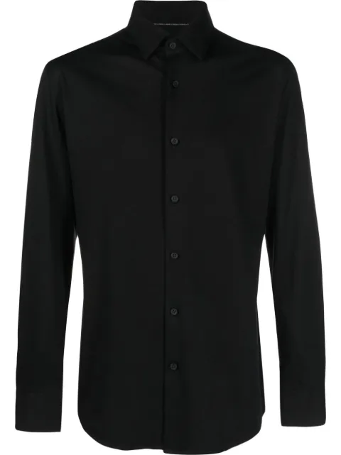 BOSS tailored cotton-blend shirt
