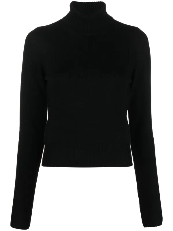 MM6 Maison Margiela open-back roll-neck Top - Farfetch